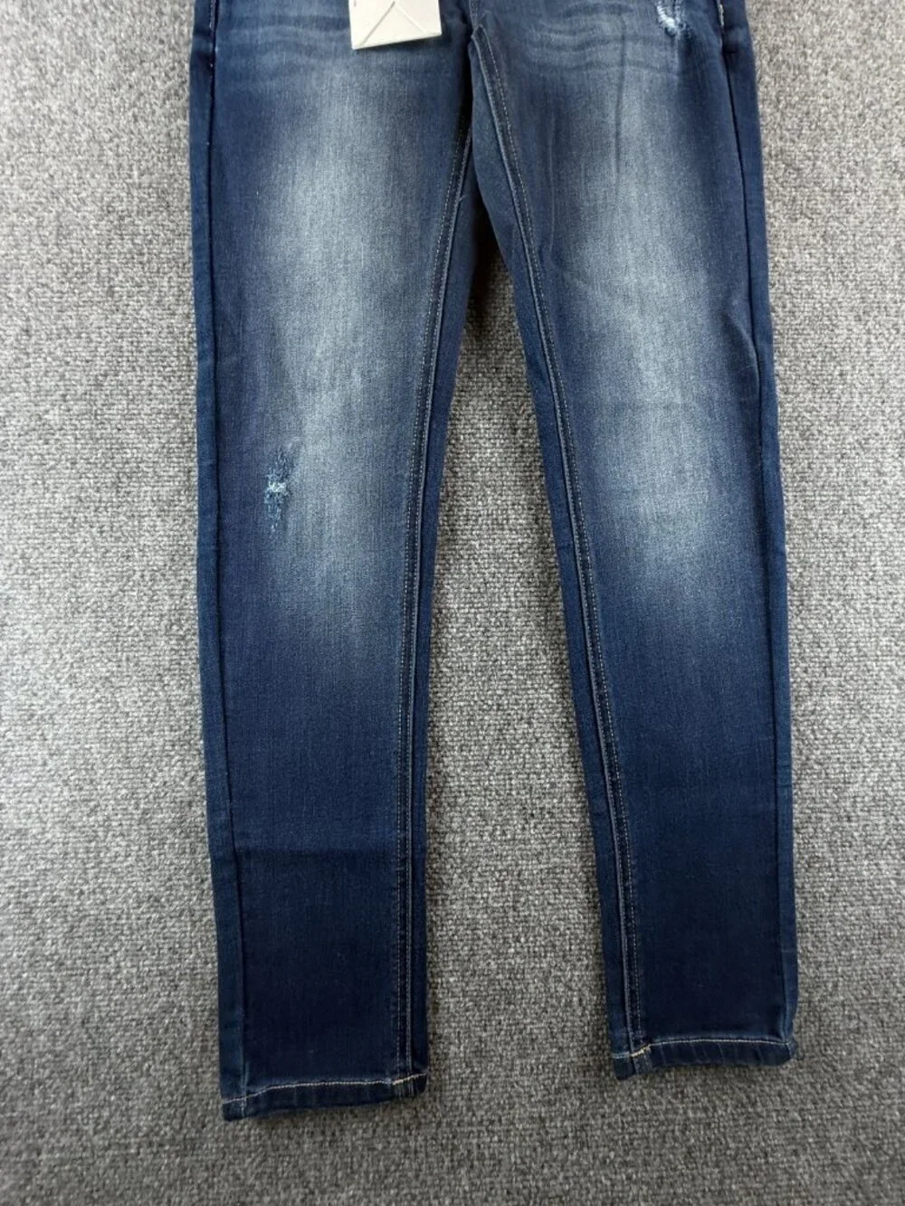 NWT Kancan Jeans Denim Blue Women 5/26 Estilo Cotton Blend Stretch ACTL 26X29